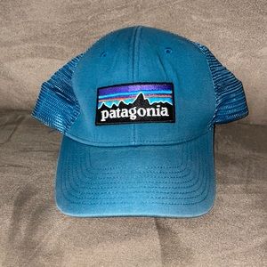 Washed out Patagonia blue cap